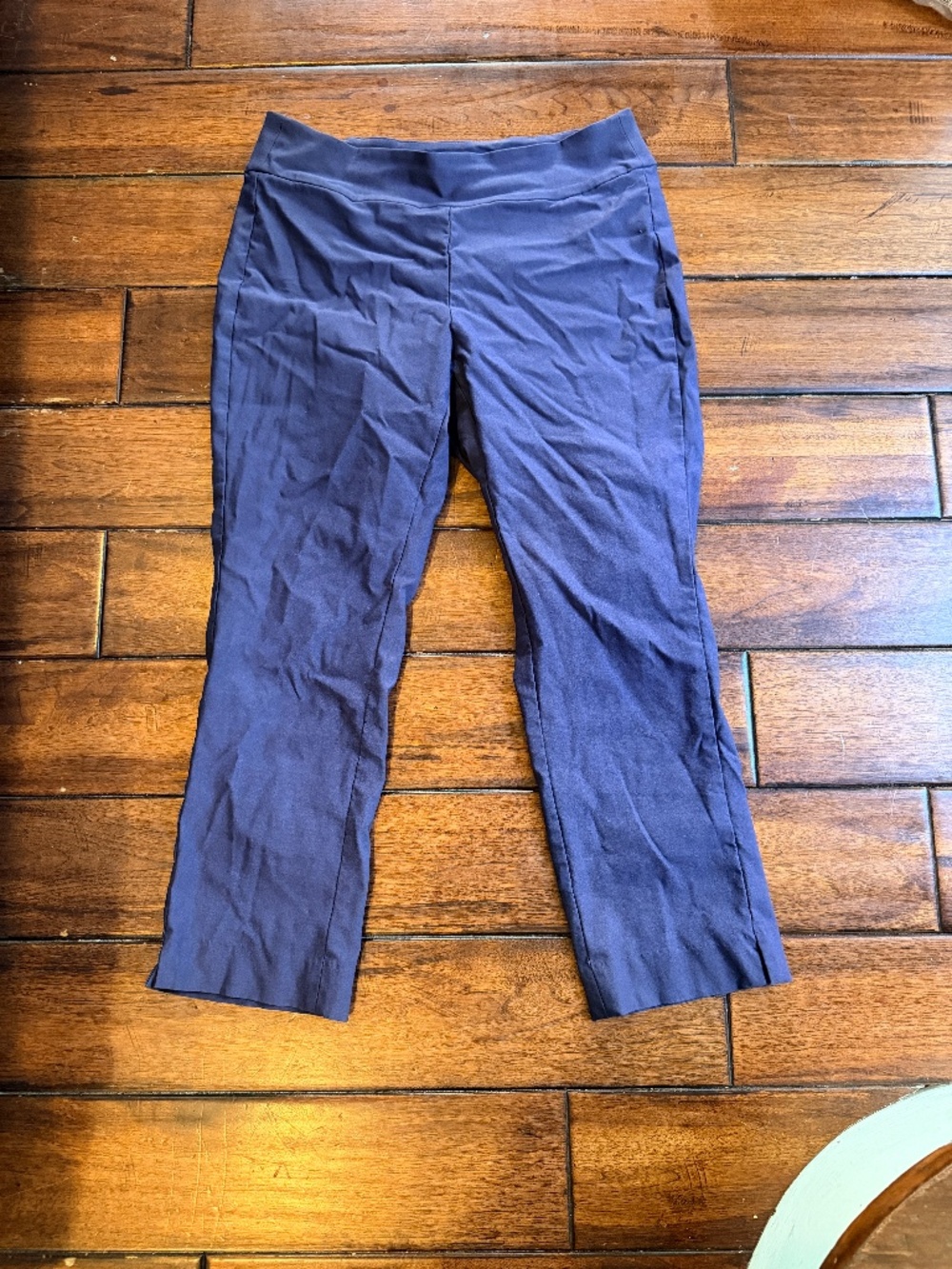 Nic + Zoe Wonderstretch Pants, Straight Leg, Crop/Ankle, Size 8